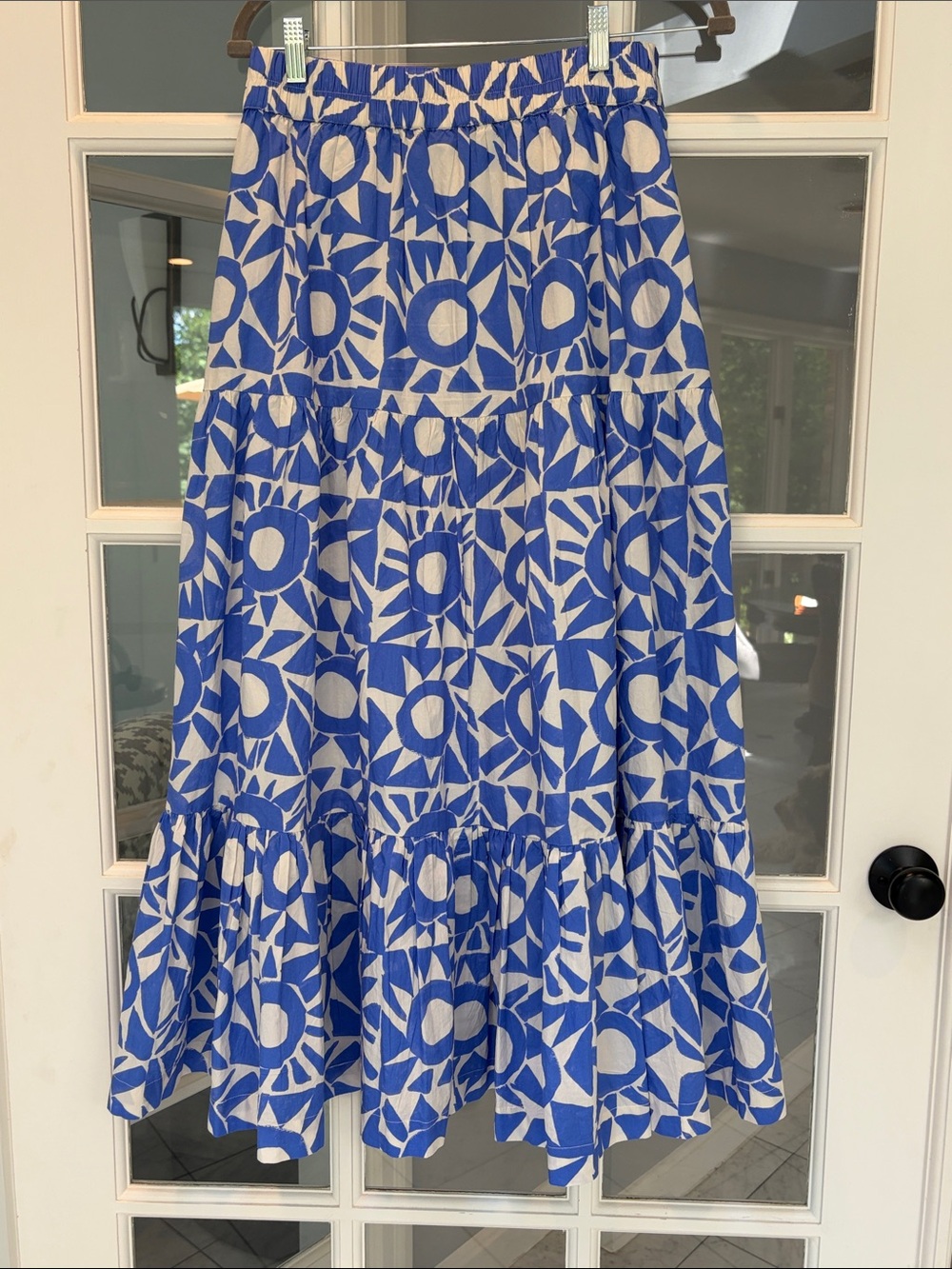 Oliphant Cotton Tier Skirt - Sz M NWOT - Picture 3 of 4